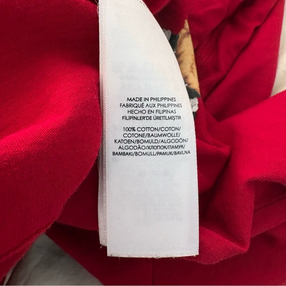 Vintage Polo Ralph Lauren Polo Alpine Ski Bear Y2K Red Long Sleeve Hood - Picture 11 of 12